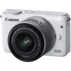 Canon EOS M10 18MP KIT 15-45mm - 18MP - Putih