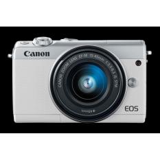 Canon EOS M100 Kit Datascript Free Tas Kamera dan Filter UV Pelindung Lensa