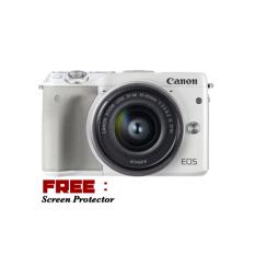 Canon EOS M3 Kit 15-45MM IS STM - White