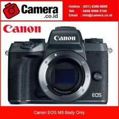 Canon EOS M5 Body Only Kamera Mirrorless - Hitam