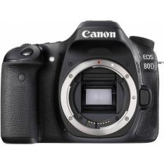 Canon Kamera DSLR EOS 80D Body Only + Free LCD Screen Guard