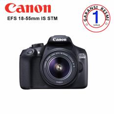 Canon Kamera EOS 1300d Lens Kit EF-S 18-55 IS II - 18 MP - Hitam ( Garansi Resmi)