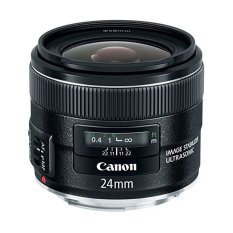 Canon Lens EF FIX 24MM F/2.8 IS USM - Hitam