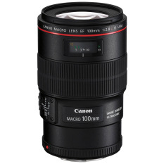 Canon Lensa Ef 100mm F/2.8L Macro IS USM
