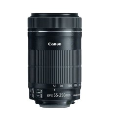 Canon Lensa EF-S 55-250mm f/4-5.6 IS STM - Hitam