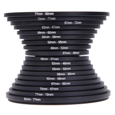 Canon Nikon Sony 18 Pcs Kamera Lensa Penyaring (Hitam)-Internasional