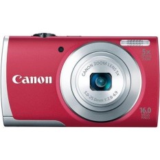 Canon PowerShot A2600 16.0 MP Digital Kamera dengan 5x Optik Zoom dan 720 P Perekaman Video Penuh HD (Merah) (Model Lama)-Internasional
