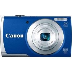 Canon PowerShot A2600 16.0 MP Digital Kamera dengan 5x Optik Zoom dan 720 P Perekaman Video Penuh HD (biru) -Internasional
