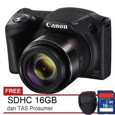 Canon Powershot SX430 IS - 20MP - Wifi + Gratis SDHC 16GB dan Tas