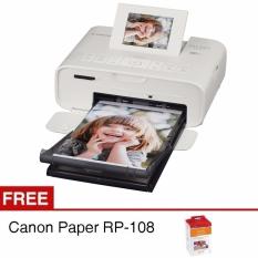 Canon Printer Selphy Cp1200 Wifi - Putih + Gratis Canon Paper RP-108