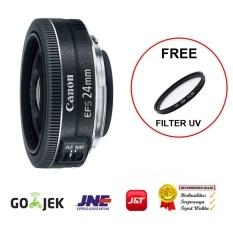 Canon Wide Angle Lens EF-S 24mm f/2.8 + Free Filter UV