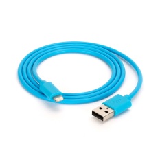 Cantiq Cable Data iphone Charging Data Sync Cable 8pin Apple iPhone 6 Plus / cable iphone 6s Plus / kabel data iphone 6 / kabel data iphone 6s / kabel iphone5 / Kabel Data iphone 5S / 5C & iPad Pro / Air 2 / Kabel ipad Air / mini 3 / mini 2 - Biru