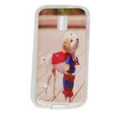 Cantiq Case Lovely Girls Shine Swarovsky For Samsung Galaxy S5 Mini G800F Ultrathin Samsung S5 Mini Jelly Case Air Case 0.3mm / Silicone Samsung Galaxy S5 Mini / Soft Case / Case Samsung Galaxy S5 Mini Handphone / Casing HP - 12