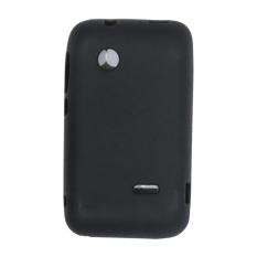 Cantiq Softshell For Sony Xperia Typo / ST21I / ST21A Jelly Case Air Case 0.3mm / Silicone / Soft Case / Softjacket / Case Handphone / Casing HP - Hitam
