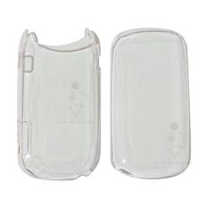 CantiQue Crystal Transparant Hardcase Samsung Caramel GT-E1272 Back Case Samsung E1272 - Transparant White