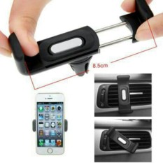 CantiQue Ventilasi Holder Phone Holder Mobil AC / Vent Car Holder Clip Magnetic Holder (HP) - Black