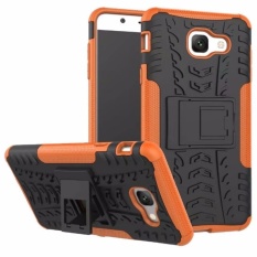 CAPAS untuk Samsung Galaxy J7 Max Case Cover Soft TPU + Hard PC 2 In 1 Stand Cover untuk Samsung On Max Case Shockproof Pelindung Perisai-Intl