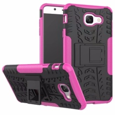 CAPAS untuk Samsung Galaxy J7 Max Case Cover Soft TPU + Hard PC 2 In 1 Stand Cover untuk Samsung On Max Case Shockproof Pelindung Perisai-Intl