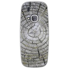 Topias Tpu Lukisan Lembut Kayu Pola Kotak Telepon untuk Nokia 3310 (2017)-Intl