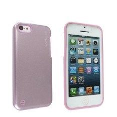 Capdase Apple iPhone 5C Case Alumor Jacket Elli - Merah Muda