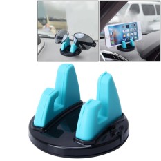 Mobil Otomatis Universal Dasbor ABS Telepon Dudukan Penahan, untuk iPhone, Galaksi, Huawei, Xiaomi, Sony, LG, HTC, Google dan Ponsel Pintar Lain (Biru)-Internasional