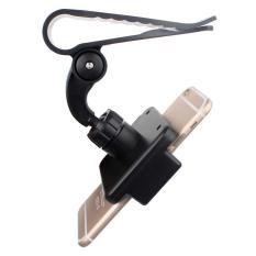 Car Phone Holder Sun Visor Mount Klip Ponsel Stand Bracket untuk IPhone Samsung untuk GPS PDA MP4 Kamera Digital DVR-Intl