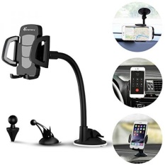 Car Phone Mount, Vansky 3-in-1 Universal Phone Holder Cell Phone Car Air Vent Holder Dashboard Mount Windshield Mount for iPhone 7 Plus,7,6S,6,Samsung Galaxy Note S6 S7 and More - intl