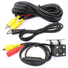 Car Rear View Reverse Backup Parking Camera Night Vision Waterproof4 LED - intl