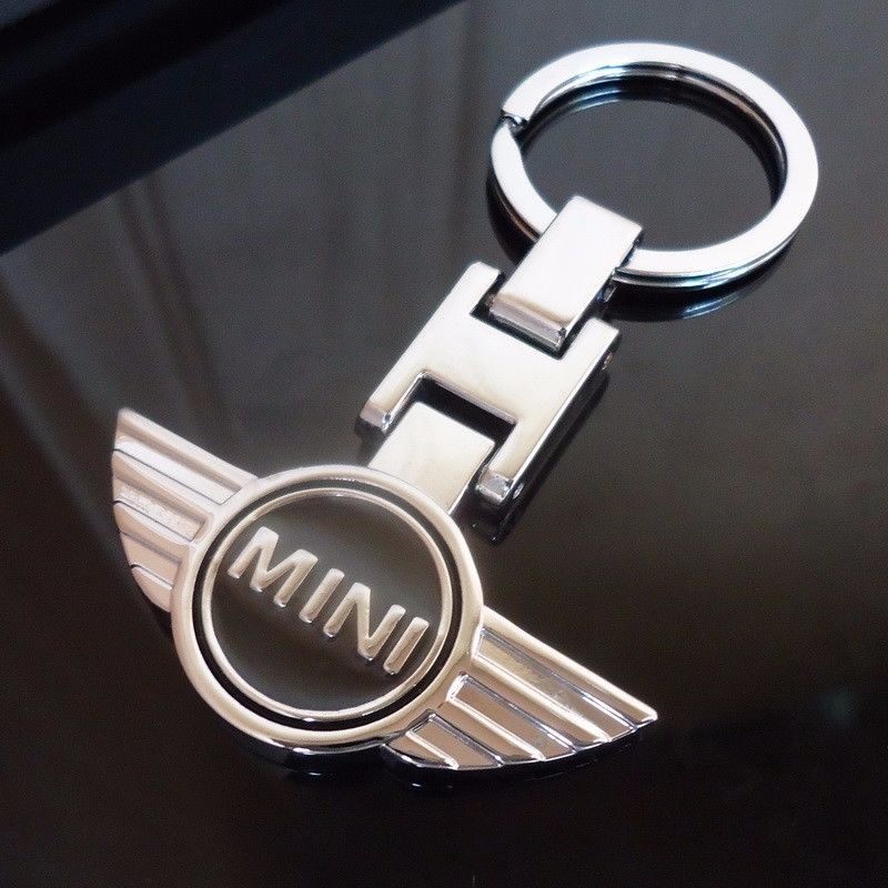 Carbest Car Key Chain Double Side Logo Metal Keychain Key Ring FOR Mini Cooper S Clubman JWC CountryMan - intl