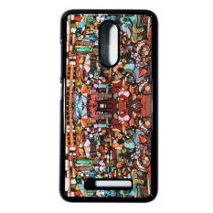 CARSTENEZIO Case Casing Xiaomi Redmi Note 3 Or Redmi Note 3 Pro Case Motif Batik 42 - Hitam
