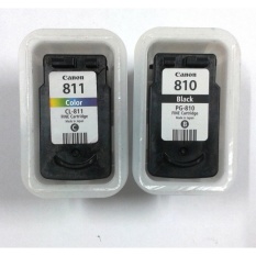Cartridge compatible /RecycleTinta Siap Pakai Canon 810 Black & 811 Color Katrid PG810 & CL811 1 Set