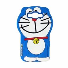 Case 4D karakter Doraemon Dorayaki Samsung galaxi grand prime, j 2 prime ,j 5, j 3 , Doraemon softcase soft 3D kartun