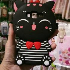 Case 4D Kucing Samsung Galaxy J3 2015/J300/J310/Casing /Softcase /Karakter /Boneka /3D