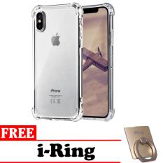 Case Anti Shock / Anti Crack Elegant Softcase for IPhone X - Free I-Ring