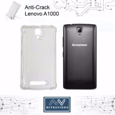 Case Anti Shock / Anti Crack Elegant Softcase for Lenovo A1000 - White Clear