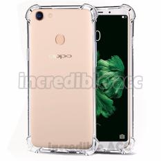 Case Anti Shock / Anti Crack Elegant Softcase for Oppo F5 - White Clear