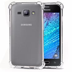 Case Anti Shock / Anti Crack Elegant Softcase for Samsung Galaxy J1 2015 (J100) - White Clear