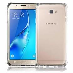 Case Anti Shock / Anti Crack Elegant Softcase for Samsung Galaxy J7 Prime - White Clear