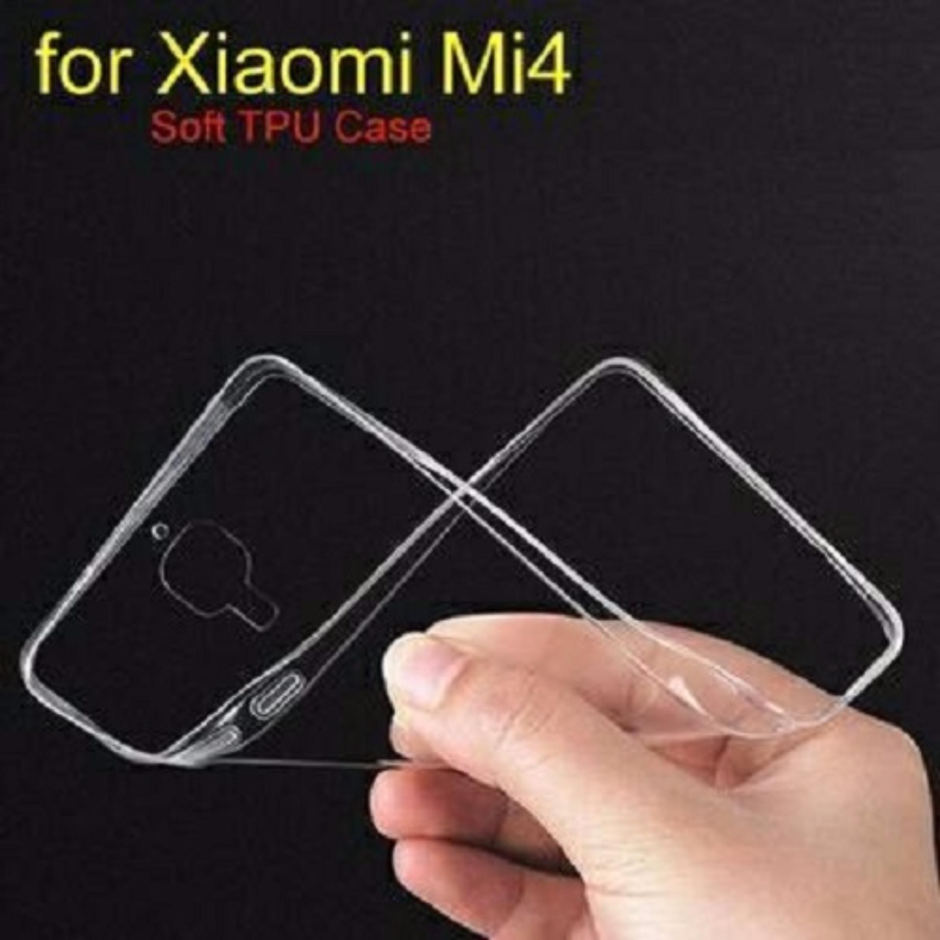 Case Anti Shock Anti Crack Softcase Ultrathin Casing for Xiaomi Mi 4 - Clear  