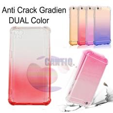 Case Anti Shock Gradient Oppo A37 Neo 9 Ultrathin Anti Crack Elegant Softcase Anti Jamur Air Case 0.3mm / Silicone Oppo Neo 9 / Soft Case / Silikon Anti Crack Warna / Case Hp / Case Oppo A37 / Pelindung Hp - Merah
