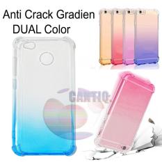 Case Anti Shock Gradient Xiaomi Redmi 4X Ultrathin Anti Crack Elegant Softcase Anti Jamur Air Case 0.3mm / Silicone Xiaomi Redmi 4X / Soft Case / Silikon Anti Crack Warna / Case Hp / Case Xiaomi 4X / Pelindung Hp - Blue / Biru