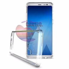 Case Anti Shock Samsung Galaxy A5 2018 A530 Ultrathin Anti Crack Elegant Softcase Anti Jamur Air Case 0.3mm / Silicone Samsung A530 A5 2018 / Soft Case / Silikon Anti Crack / Case Hp / Case Samsung Galaxy A5 2018 / Pelindung Hp - Putih Transparant
