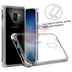 Case Anti Shock Samsung Galaxy A8 2018 Ultrathin Anti Crack Elegant Softcase Anti Jamur Air Case 0.3mm / Silicone Samsung A8 2018 / Soft Case / Silikon Anti Crack / Case Hp / Case Samsung Galaxy A8 2018 / Pelindung Hp - Putih Transparant