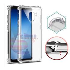 Case Anti Shock Samsung Galaxy A8 Plus 2018 Ultrathin Anti Crack Elegant Softcase Anti Jamur Air Case 0.3mm / Silicone Samsung A8+ 2018 / Soft Case / Silikon Anti Crack / Case Hp / Case Samsung Galaxy A8 Plus 2018 / Pelindung Hp - Putih Transparant