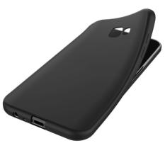 case black matte samsung j2 prime soft back casing