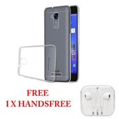 Case Chanel Softcase cover Ultrathin for Asus Zenfone 3 Max ZC520TL - CLEAR FREE HANDSFREE