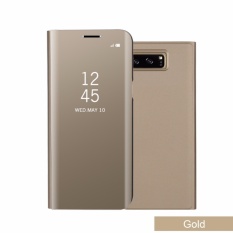 Case Clear View Samsung Galaxy Note 8 / N950F PC Leather Case (Gold)