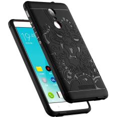 Case Cool 3D Dragon and Sharp Blade fundas capa Shockproof Hybrid SoftCase for Xiaomi Redmi Note 3 - Hitam