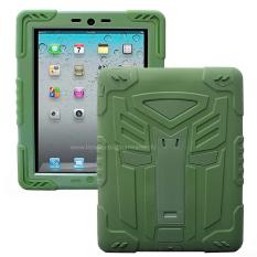 Case for Apple iPad Mini 1 / 2 / 3 Transformer Series with Kickstand - Green Army