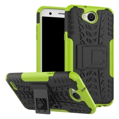 Case untuk LG X Power 2/K10 Power/LV7 Hibrida Combo Shockproof Casing Cover (Hijau) -Intl